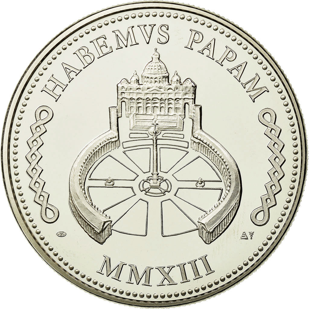 Vatican, Medal, Le Pape François, MS(65-70), Copper-nickel