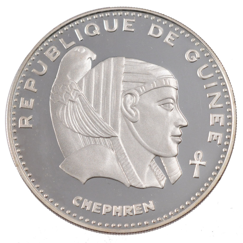 Moneta, Guinea, 500 Francs, 1970, FDC, Argento, KM:23
