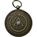 France, Medal, Grand Orient de France, Cours Commerciaux du GODF, 1914, Silver