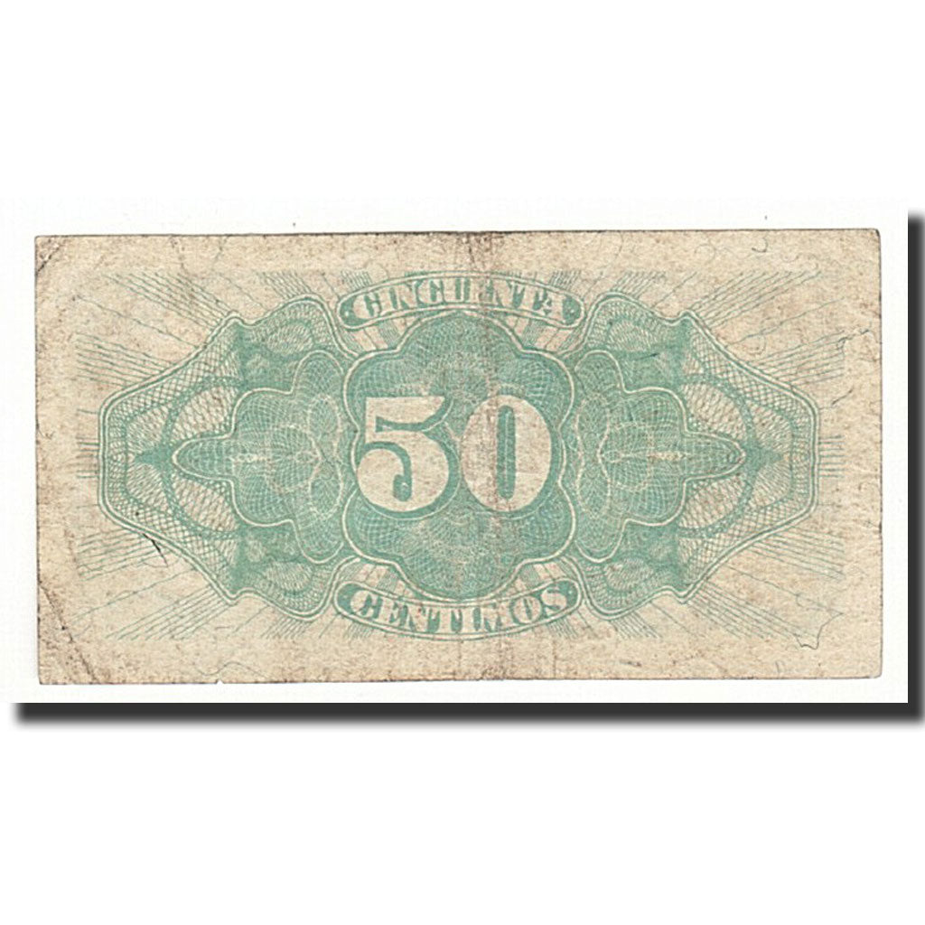 Banknote, Spain, 50 Centimos, Undated (1938), KM:96M, VF(30-35)