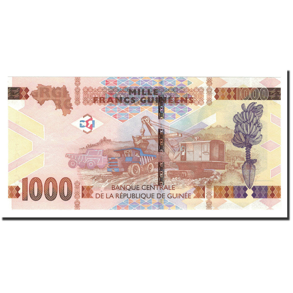 Banconote, Guinea, 1000 Francs, 2015, KM:48, FDS