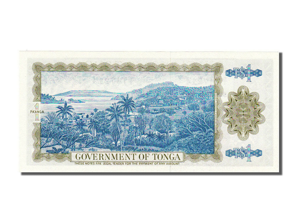 Geldschein, Tonga, 1 Pa'anga, 1985, 1985-05-09, UNZ