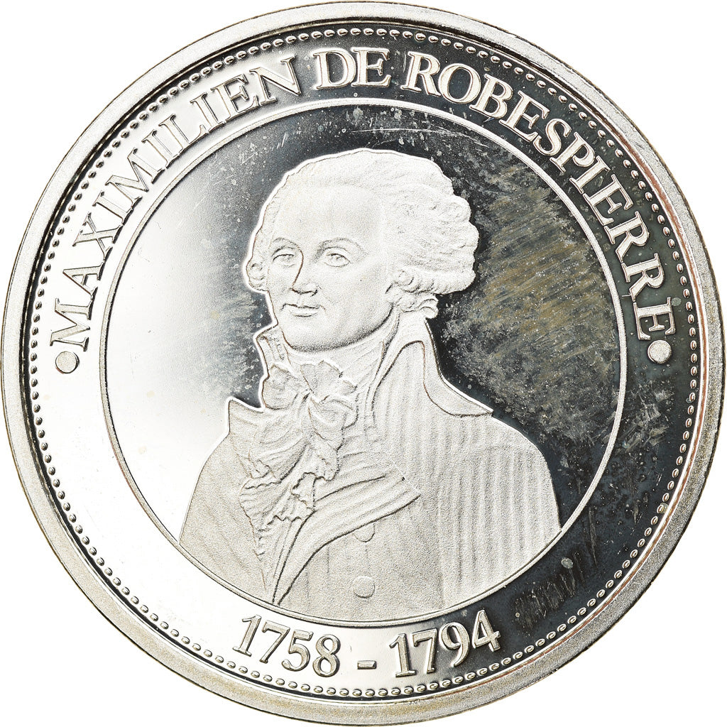 Francja, Medal, Révolution Française, Maximilien de Robespierre, Historia