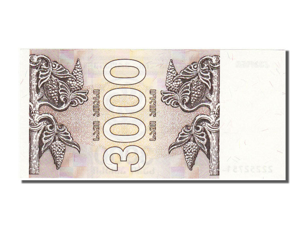 Geldschein, Georgien, 3000 (Laris), 1993, UNZ