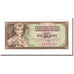 Billet, Yougoslavie, 10 Dinara, 1968, 1968-05-01, KM:82c, NEUF