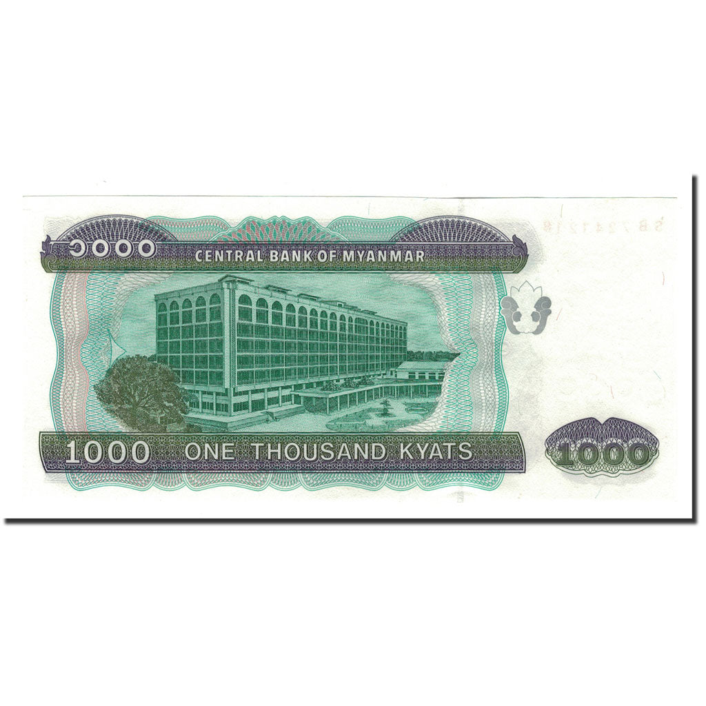 Banknote, Myanmar, 1000 Kyats, 2004, Undated, KM:80, UNC(65-70)