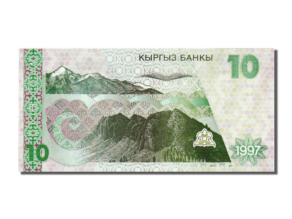 Banconote, Kirghizistan, 10 Som, 1997, FDS