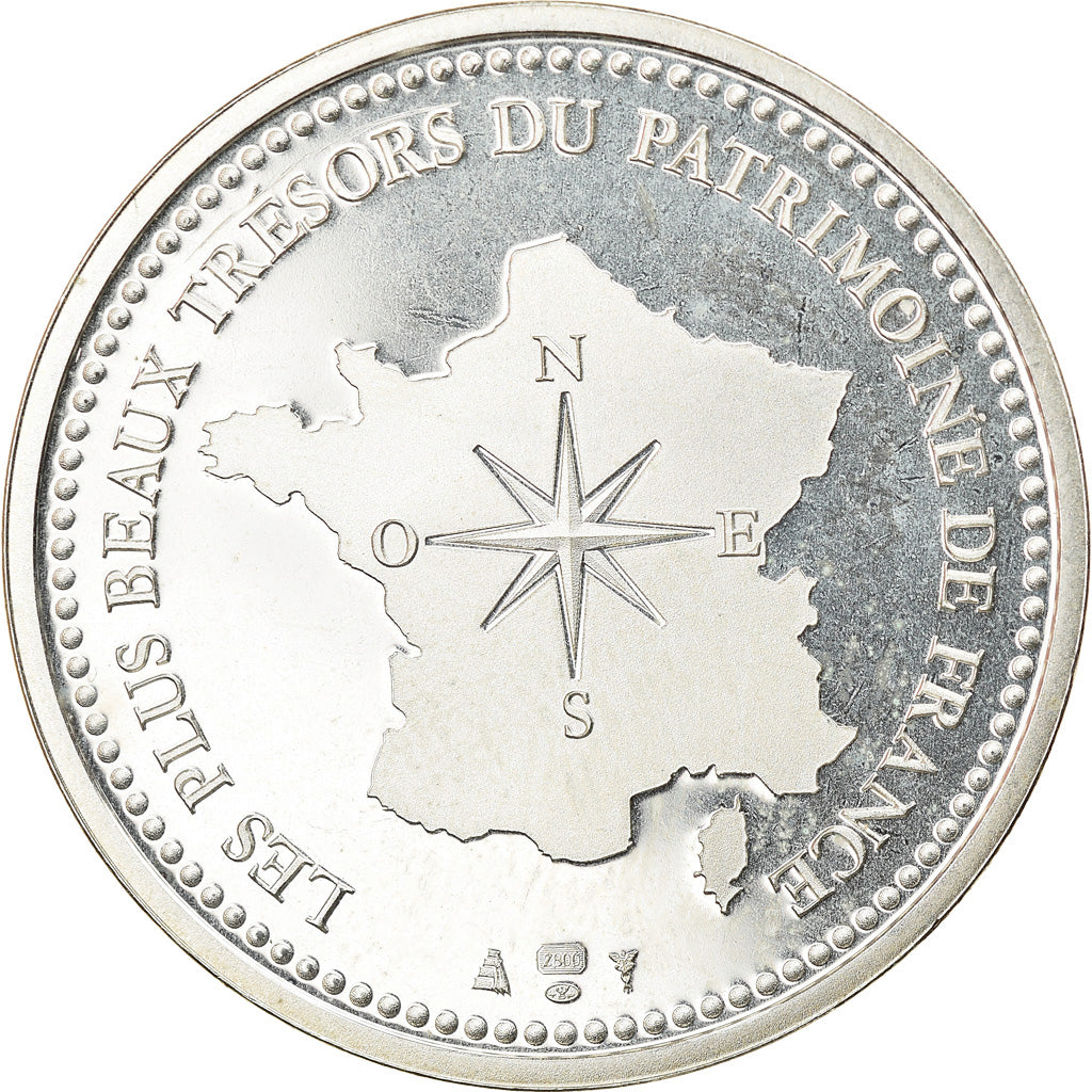 Francia, medaglia, Les plus beaux trésors du patrimoine de France, Château de