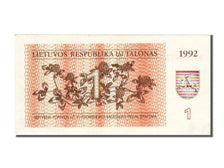 Billete, 1 (Talonas), 1992, Lituania, UNC