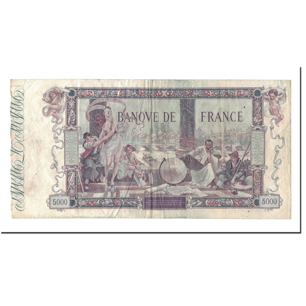 Frankreich, 5000 Francs, 5 000 F 1918 ''Flameng'', 1918, 1918-01-28, S+