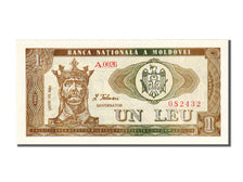 Banknot, Mołdawia, 1 Leu, 1992, UNC(65-70)