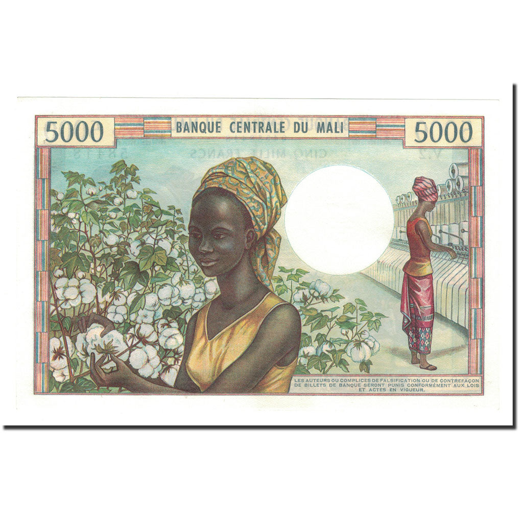 Mali, 5000 Francs, UNC(60-62)