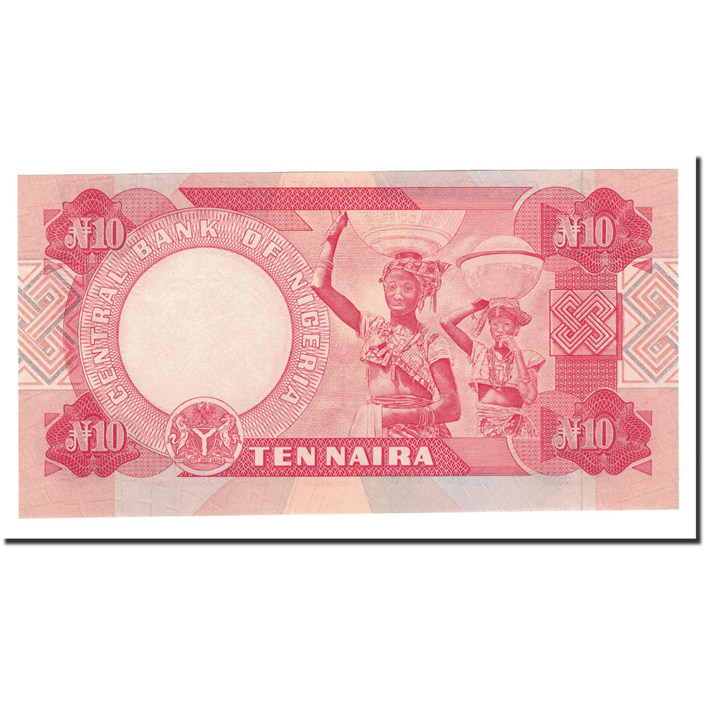 Biljet, Nigeria, 10 Naira, 2001-2005, 2004, KM:25g, NIEUW