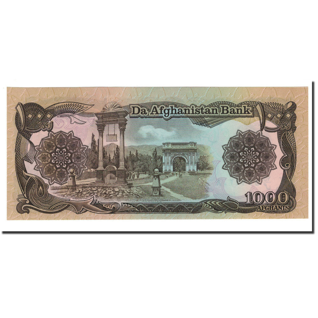Billet, Afghanistan, 1000 Afghanis, 1979, KM:61a, NEUF
