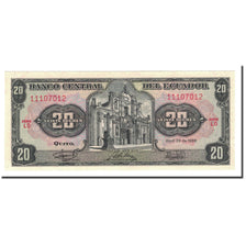 Banknote, Ecuador, 20 Sucres, 1986-1988, 1986-04-29, KM:121Aa, UNC(65-70)