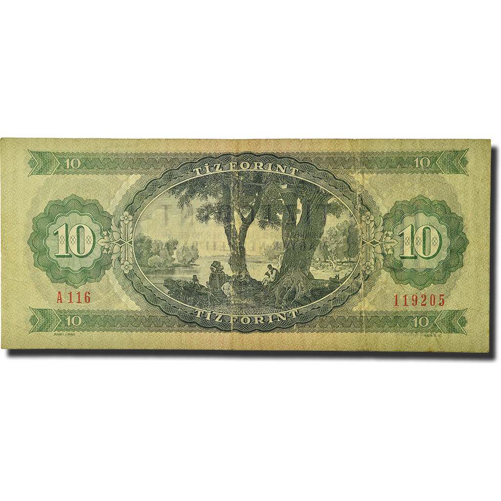 Billet, Hongrie, 10 Forint, 1978, 1978-10-26, KM:168e, TTB