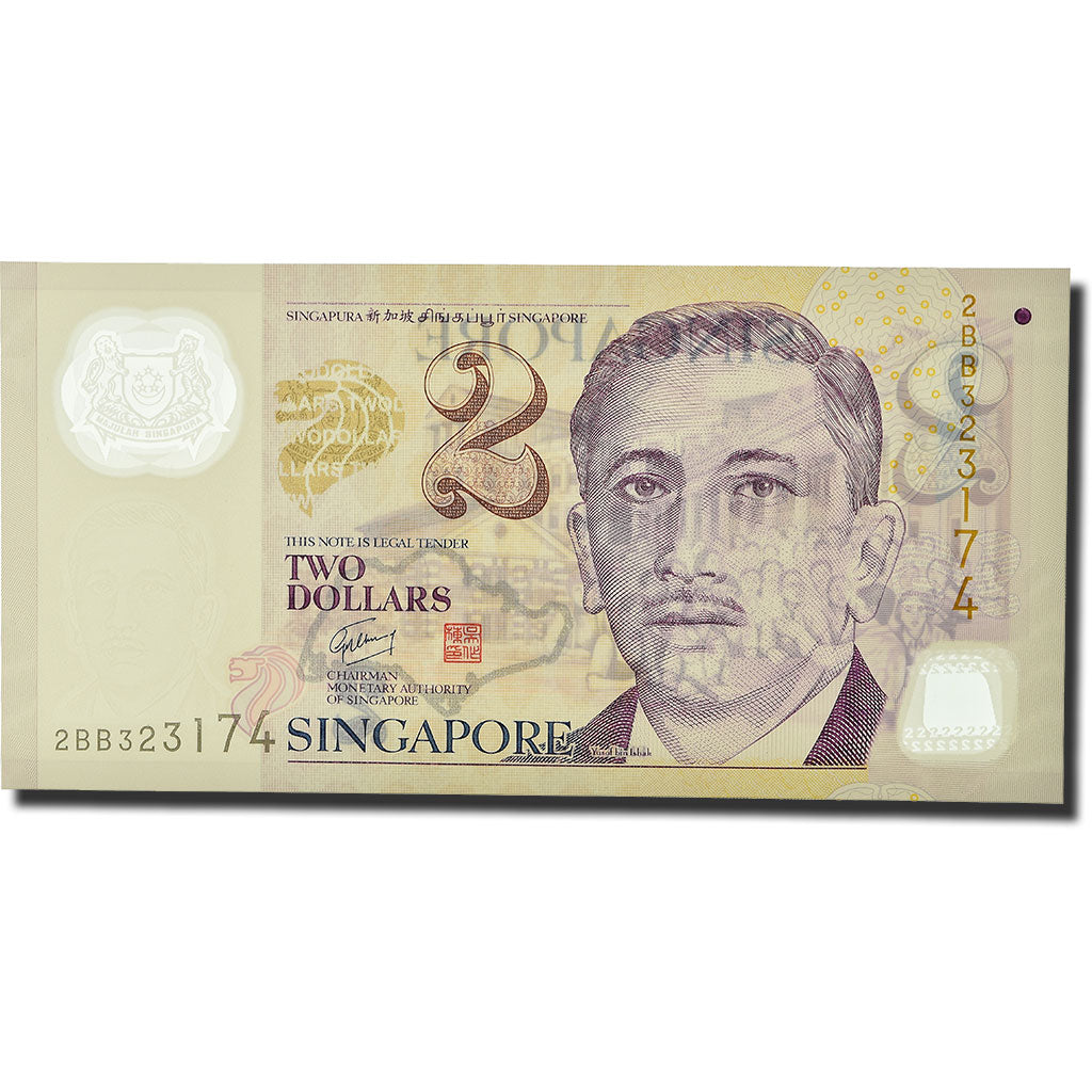 Billet, Singapour, 2 Dollars, 2006, NEUF