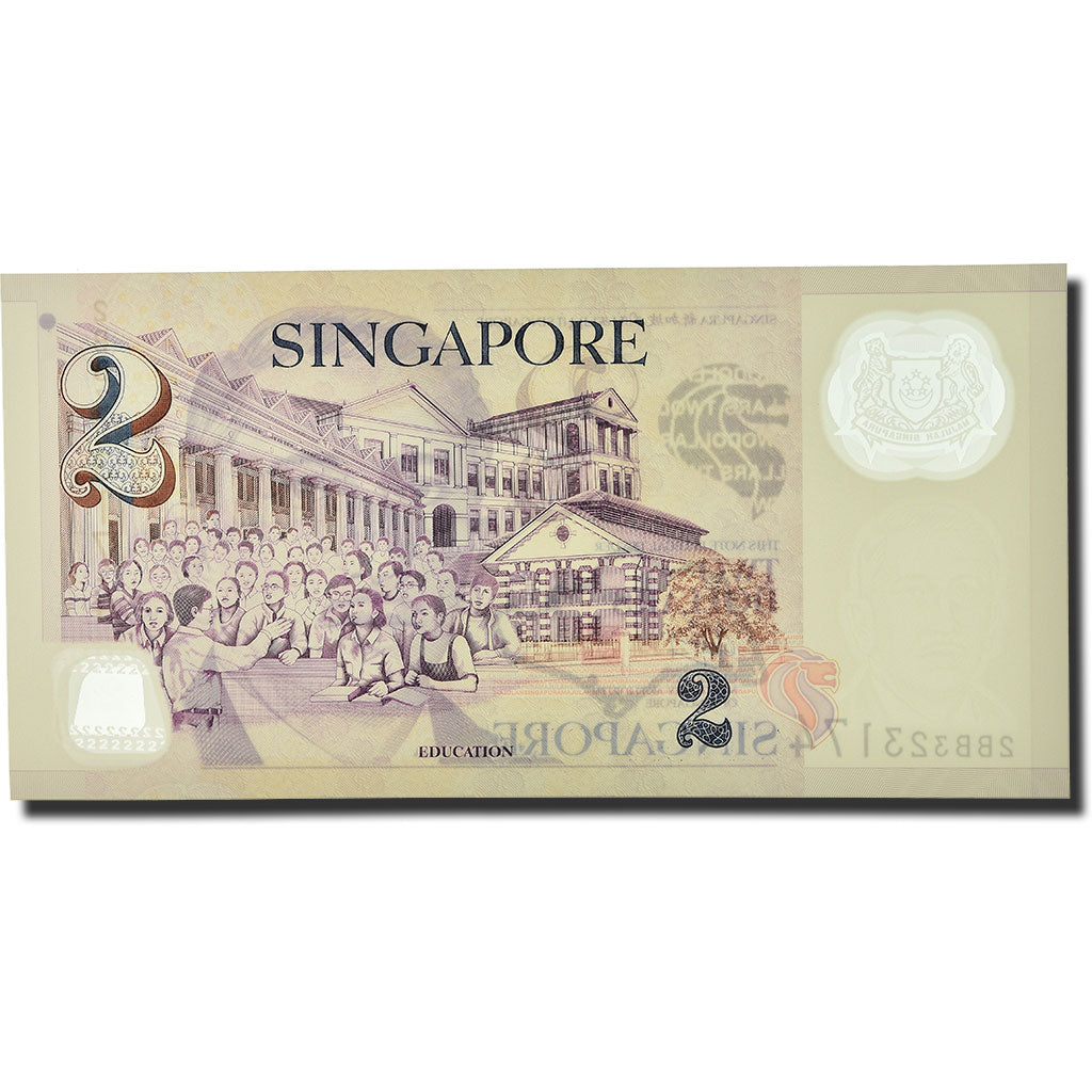 Billet, Singapour, 2 Dollars, 2006, NEUF