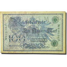Banknote, Germany, 100 Mark, 1908, 1908-02-07, KM:34, EF(40-45)