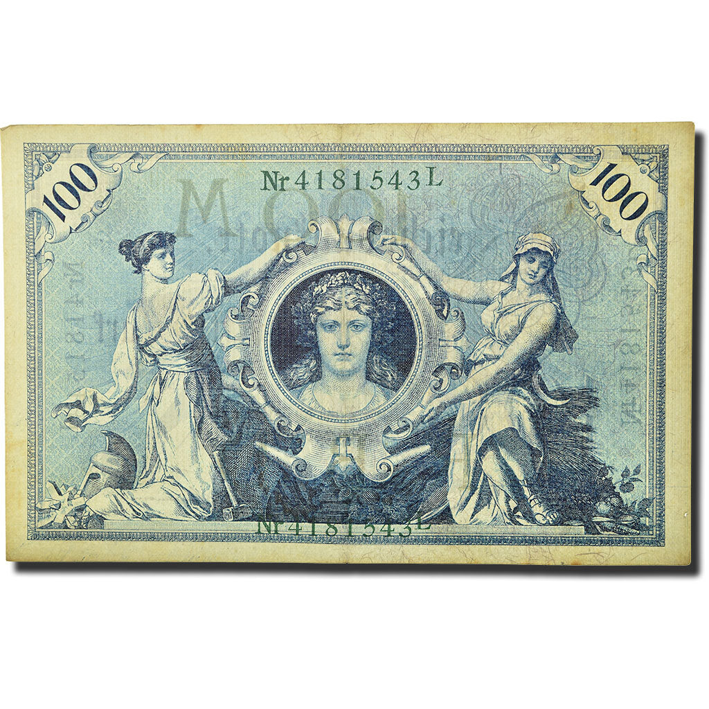 Banknote, Germany, 100 Mark, 1908, 1908-02-07, KM:34, EF(40-45)