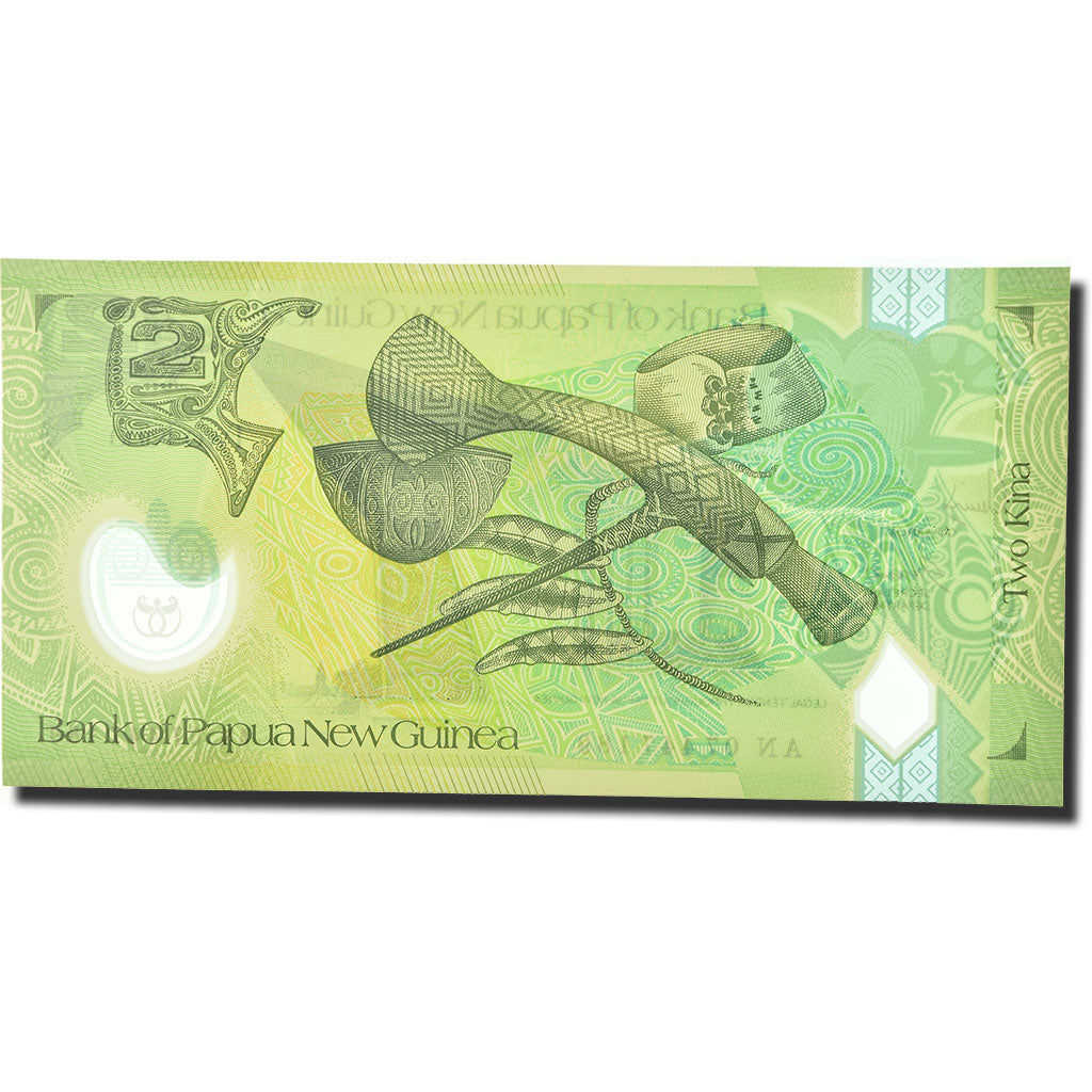 Billet, Papua New Guinea, 2 Kina, 2008, KM:35, NEUF