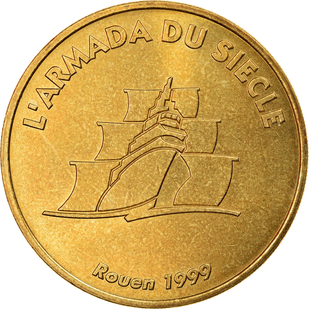 France, Token, Touristic token, Rouen -Armada du siècle - 1999, Arts & Culture