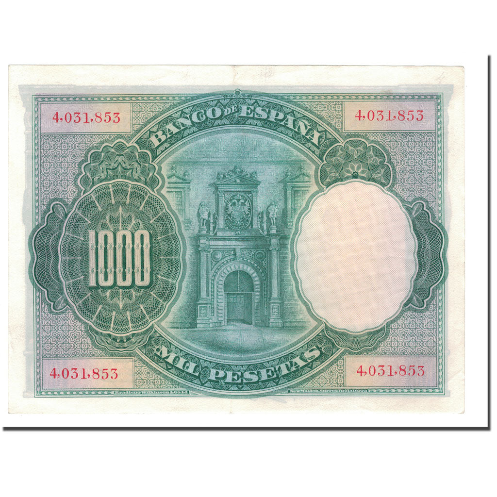 Geldschein, Spanien, 1000 Pesetas, 1925, 1925-07-01, KM:70c, VZ