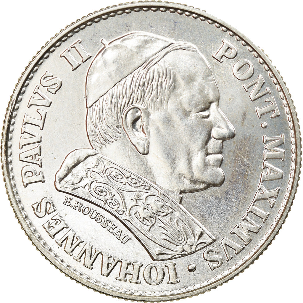 Watykan, Medal, Jean-Paul II, Paris-Lisieux, Religie i wierzenia, 1980