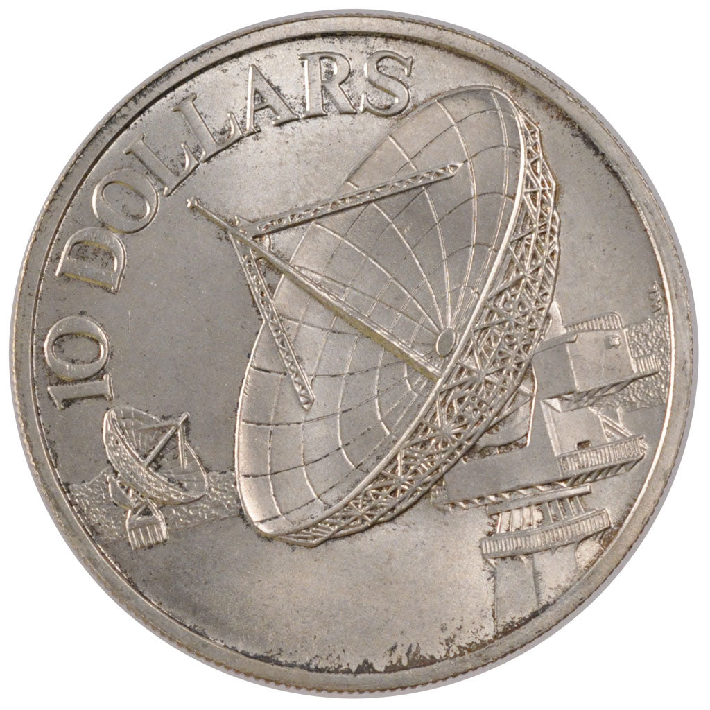 Coin, Singapore, 10 Dollars, 1978, Singapore Mint, MS(60-62), Silver, KM:17.1