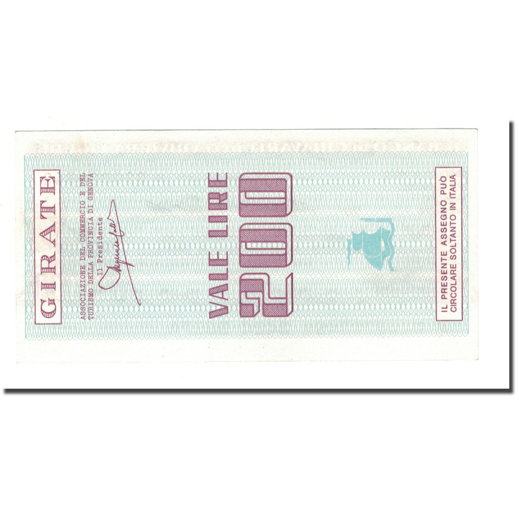 Geldschein, Italien, 200 Lire, 1977, 1977-02-15, UNZ