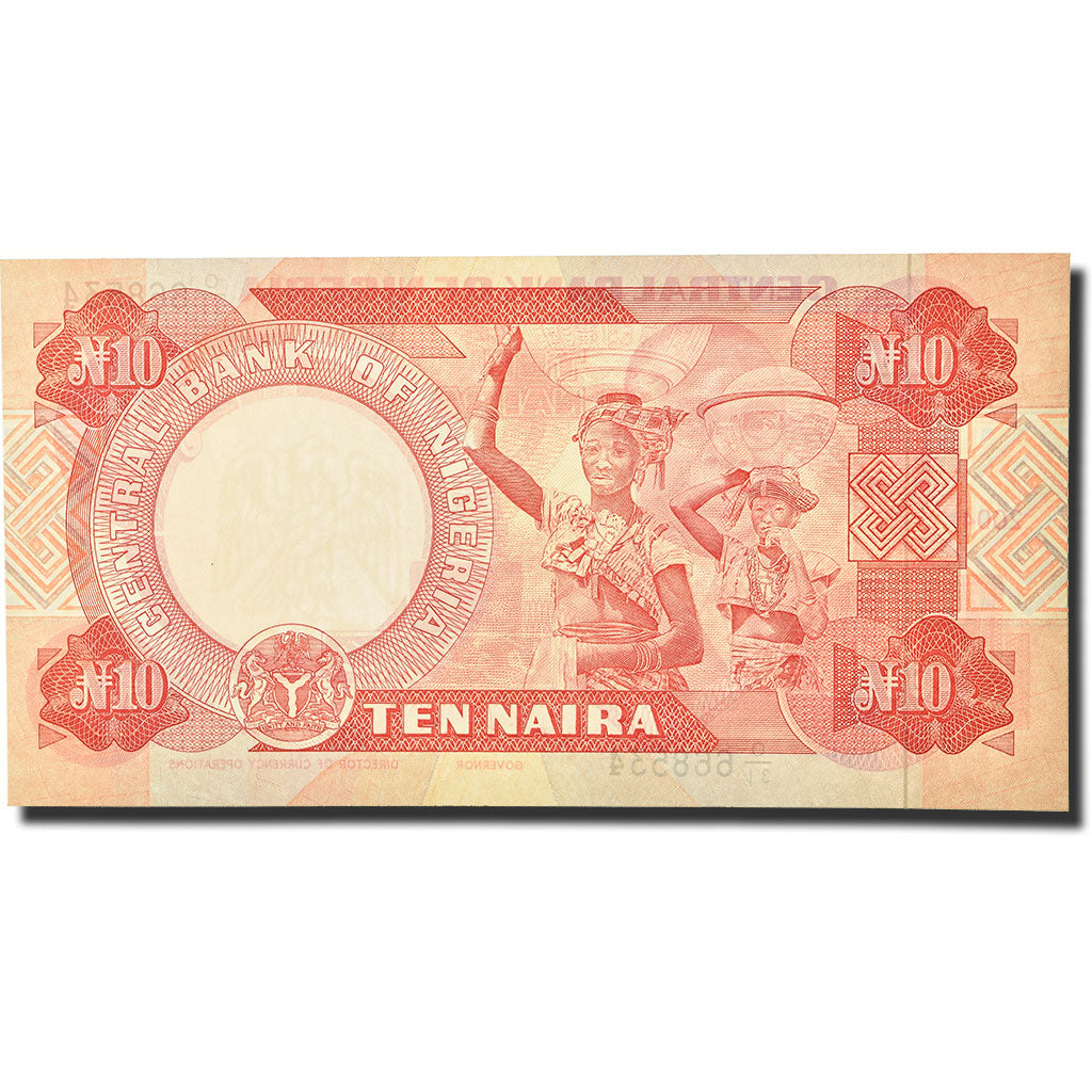 Billete, 10 Naira, 2004, Nigeria, KM:25f, UNC