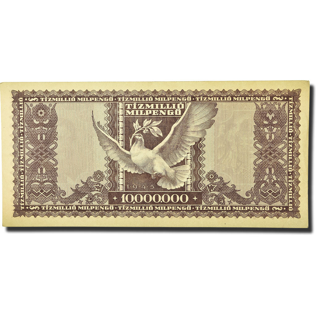 Banknote, Hungary, 10,000,000 Pengö, 1945, 1945-11-16, KM:123, UNC(63)