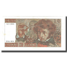 Francja, 10 Francs, Berlioz, 1976, 1976-01-02, AU(55-58), Fayette:63.16, KM:150c