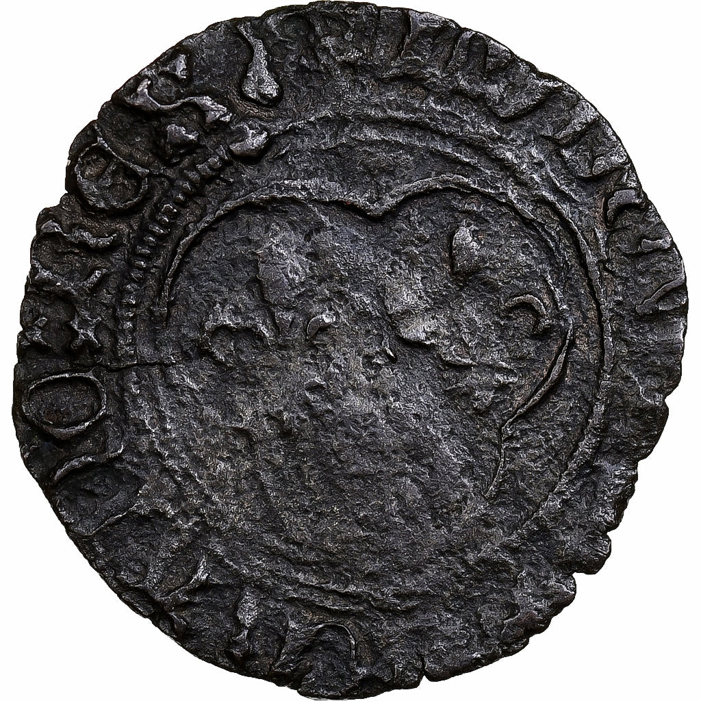 Francia, Louis XII, Denier Tournois, 1498-1514, Châlons-sur-Marne, Biglione