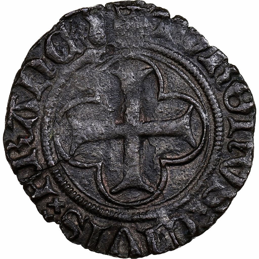 Francia, Louis XII, Denier Tournois, 1498-1514, Châlons-sur-Marne, Biglione