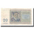 Billete, 20 Francs, 1956, Bélgica, 1956-04-03, KM:132b, BC+