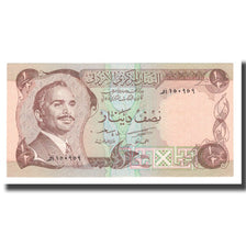 Banknot, Jordania, 1/2 Dinar, Undated (1975-92), KM:17a, UNC(65-70)
