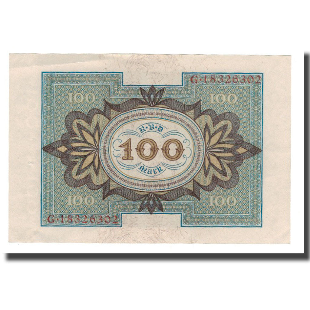 Geldschein, Deutschland, 100 Mark, 1920, 1920-11-01, KM:69b, UNZ-