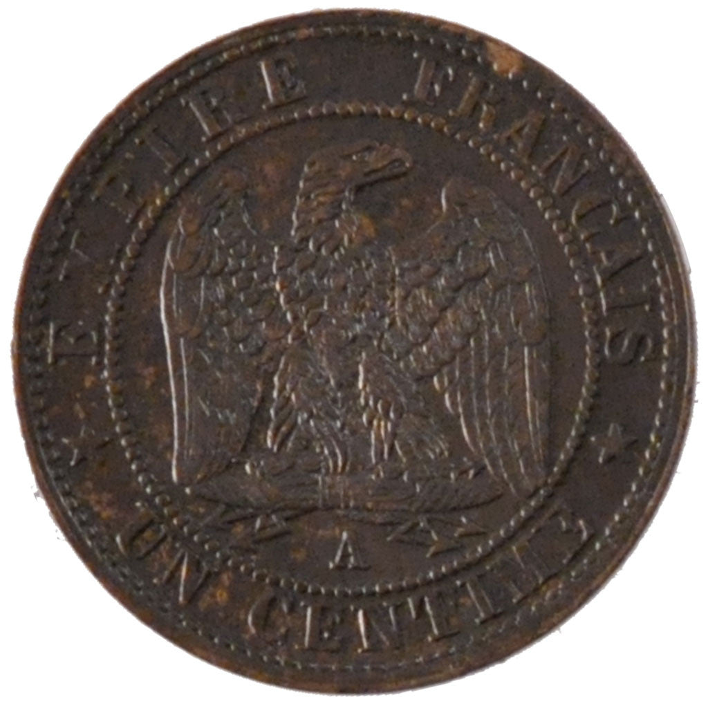 Coin, France, Napoleon III, Napoléon III, Centime, 1853, Paris, MS(60-62)