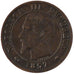 Coin, France, Napoleon III, Napoléon III, Centime, 1857, Marseille, AU(55-58)