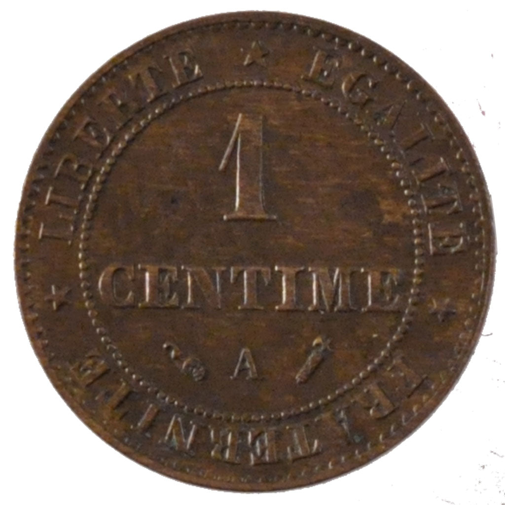 Coin, France, Cérès, Centime, 1890, Paris, AU(55-58), Bronze, KM:826.1