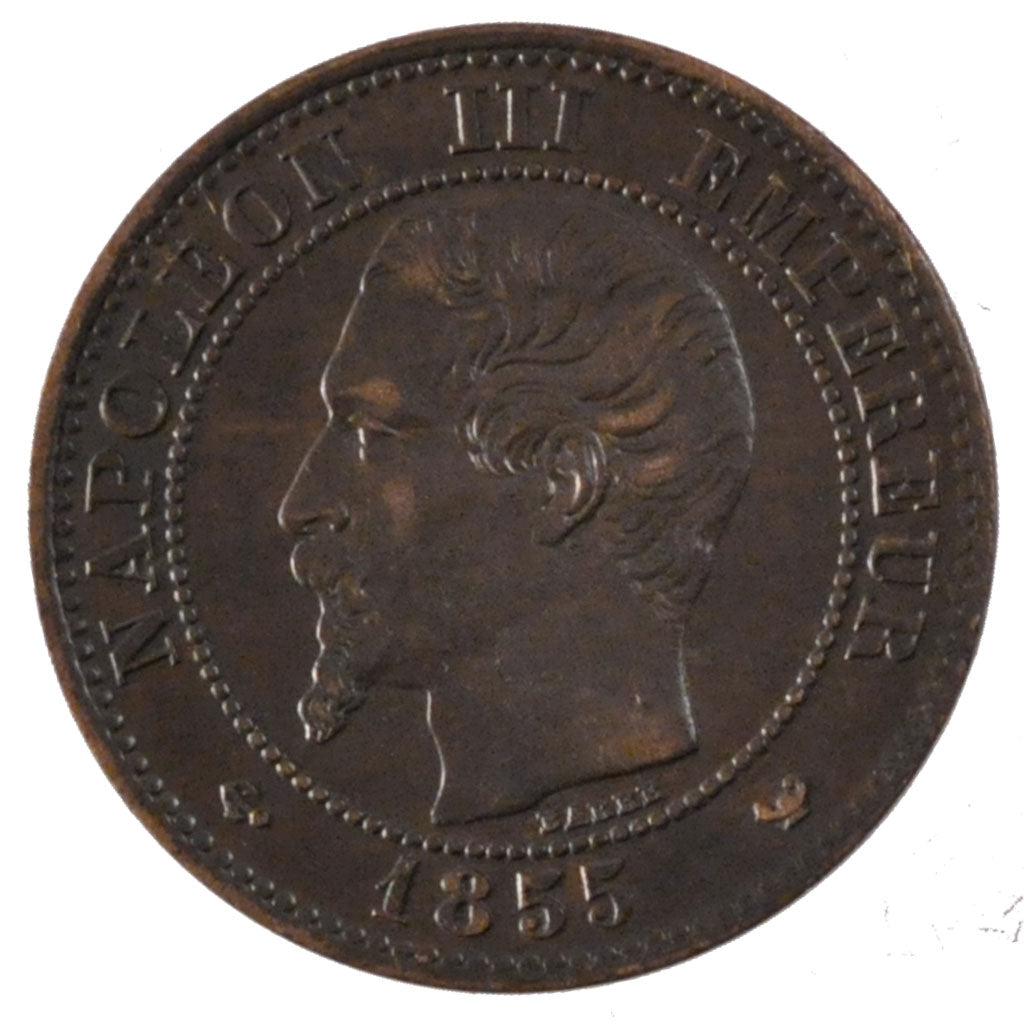 Monnaie, France, Napoleon III, Napoléon III, 2 Centimes, 1855, Lille, TTB+