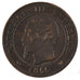 Monnaie, France, Napoleon III, Napoléon III, 2 Centimes, 1855, Lille, TTB+