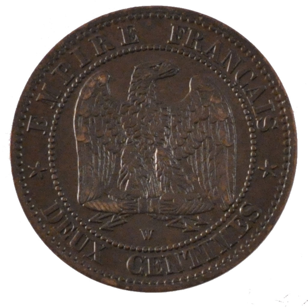 Monnaie, France, Napoleon III, Napoléon III, 2 Centimes, 1855, Lille, TTB+