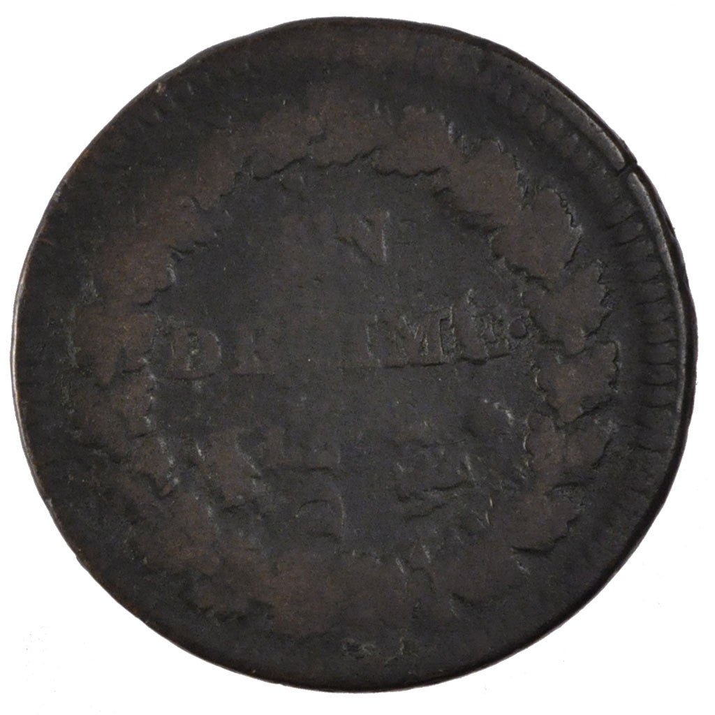 Monnaie, France, Dupré, Decime, 1797, Paris, B, Bronze, KM:645.1, Gadoury:185