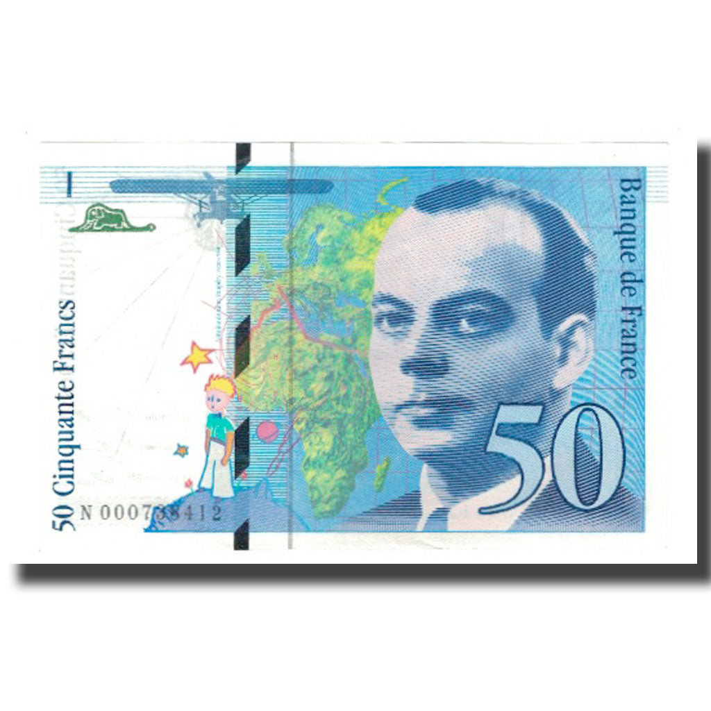 Frankrijk, 50 Francs, St Exupéry, 1992, N., NIEUW