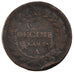 Münze, Frankreich, Dupré, Decime, 1797, Paris, SGE, Bronze, KM:637.1