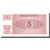 Banknote, Slovenia, 5 (Tolarjev), 1990, UNdated (1990), KM:3a, UNC(65-70)