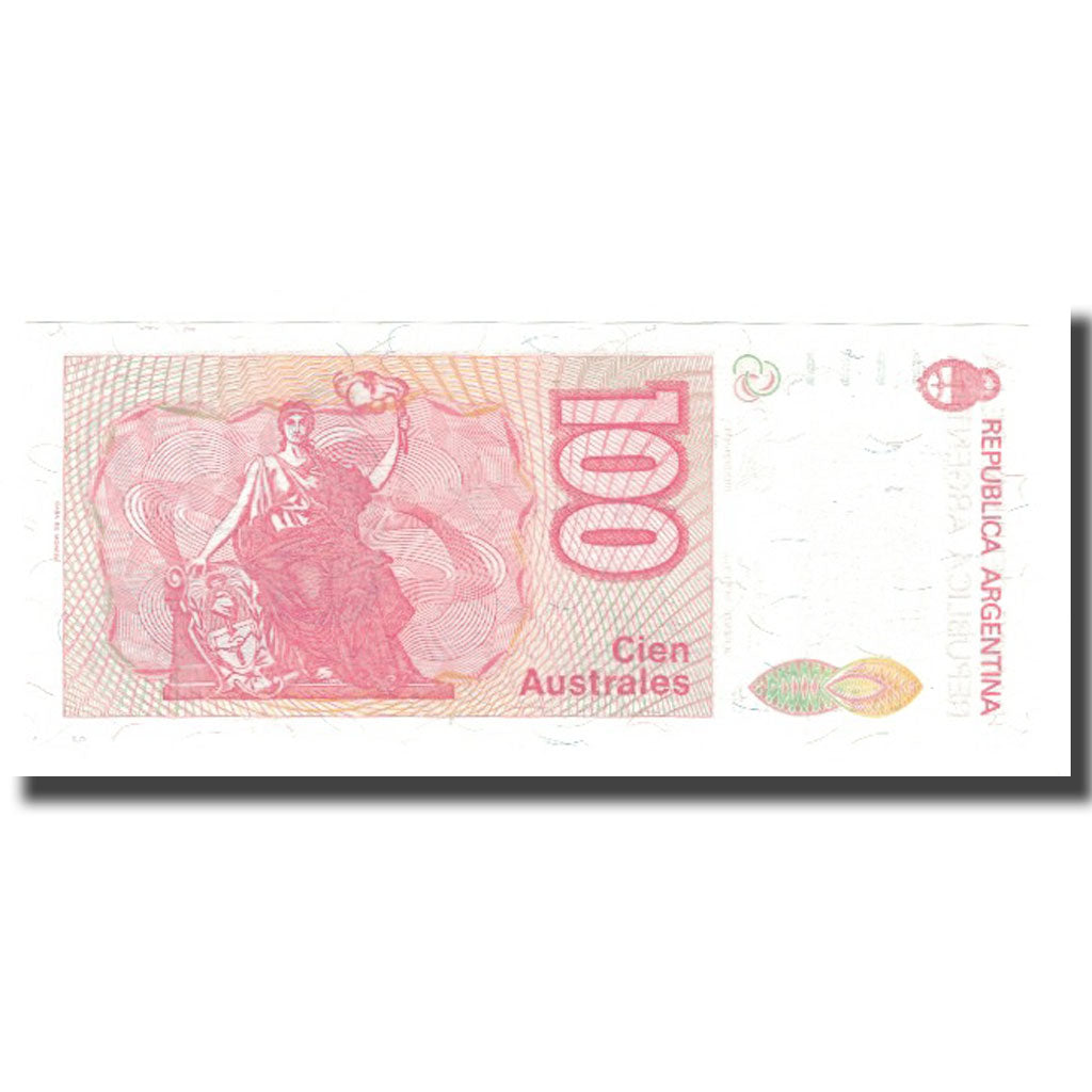 Geldschein, Argentinien, 100 Australes, Undated (1985-90), KM:327c, UNZ