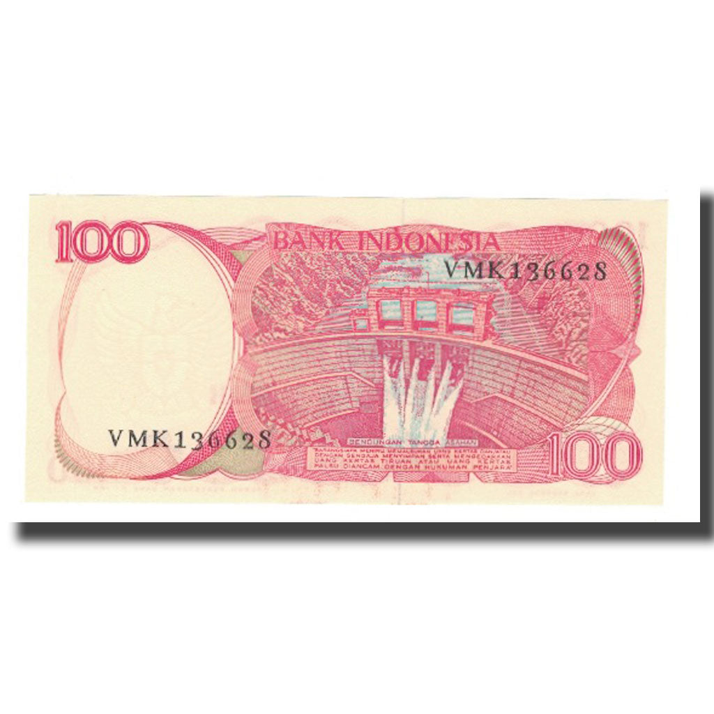 Geldschein, Indonesien, 100 Rupiah, 1984, KM:122b, UNZ